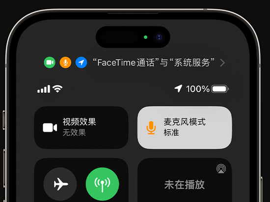 蒙山苹果授权维修网点分享iPhone在通话时让你的声音更清晰 