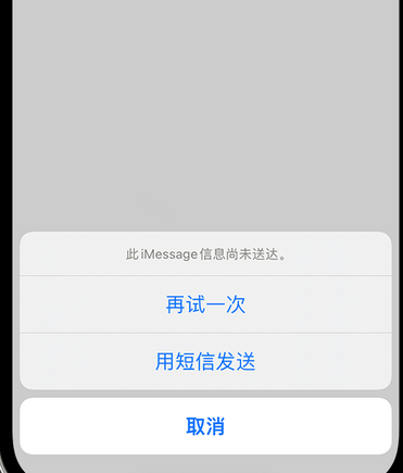 蒙山apple维修iPhone上无法正常发送iMessage信息