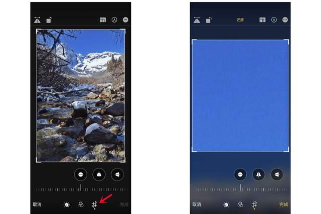 蒙山苹果手机维修分享iPhone手机如何使用裁剪功能隐藏照片 